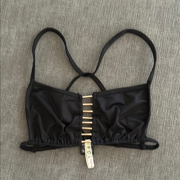 POL Other - POL Bikini Top with Golden Detail NWOT Medium
